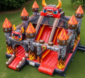 T5-2252 Blaze Monster Theme Inflatable Castles