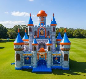 T5-2256 Blippi Wonders Theme Inflatable Castles