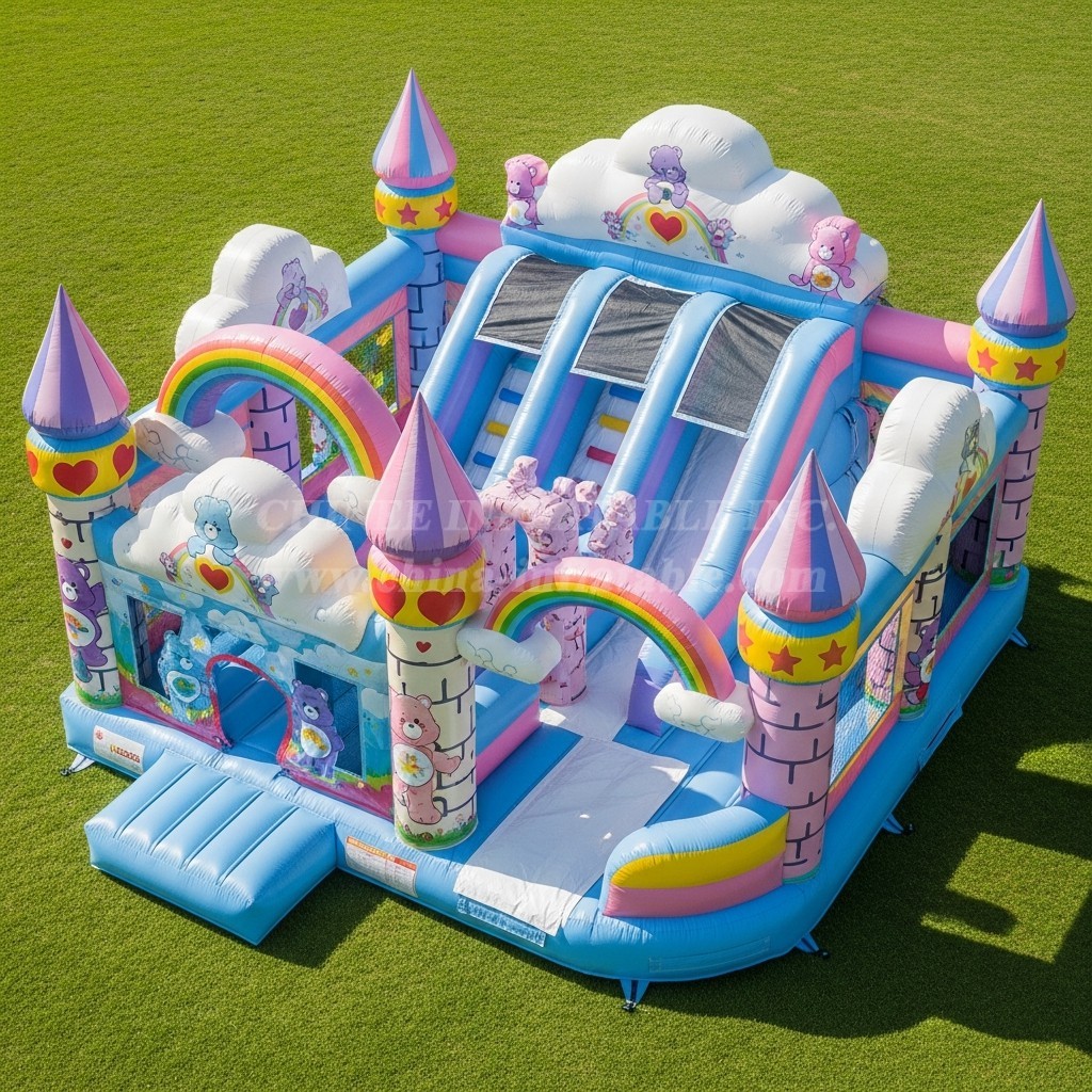 T5-2270 Care Bears Theme Inflatable Castles