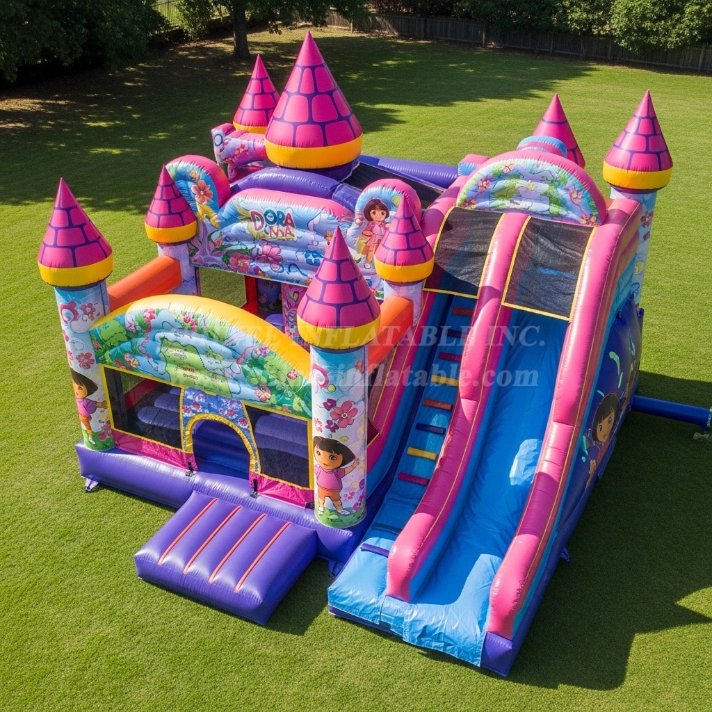 T5-2290 Dora Theme Inflatable Castles