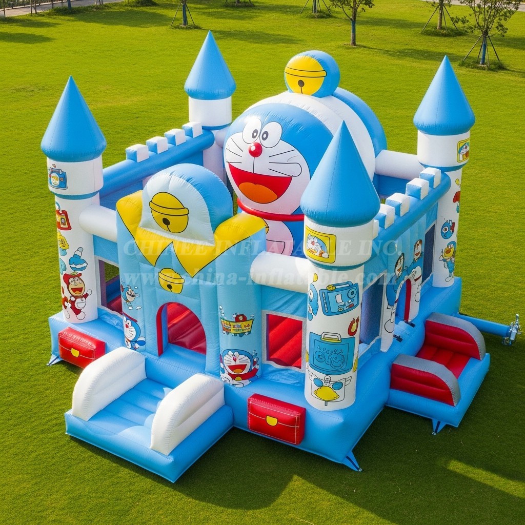 T5-2294 Doraemon Theme Inflatable Castles
