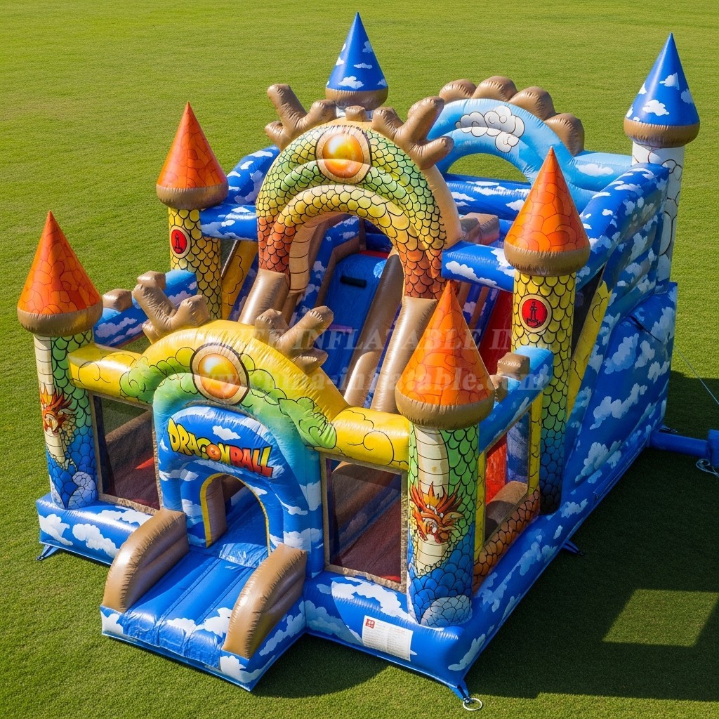 T5-2298 Dragon Ball Theme Inflatable Castles