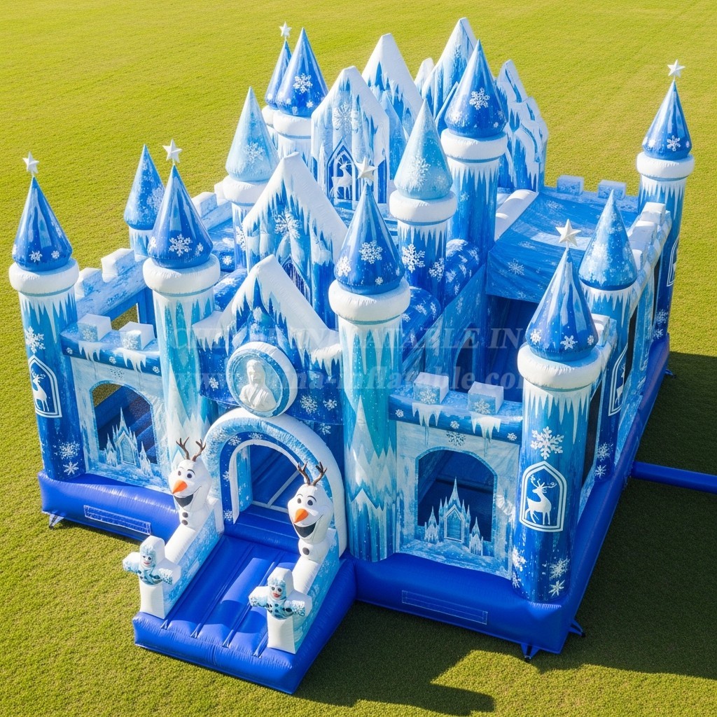 T5-2306 Frozen Theme Inflatable Castles