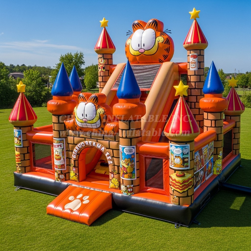 T5-2310 Garfield Theme Inflatable Castles