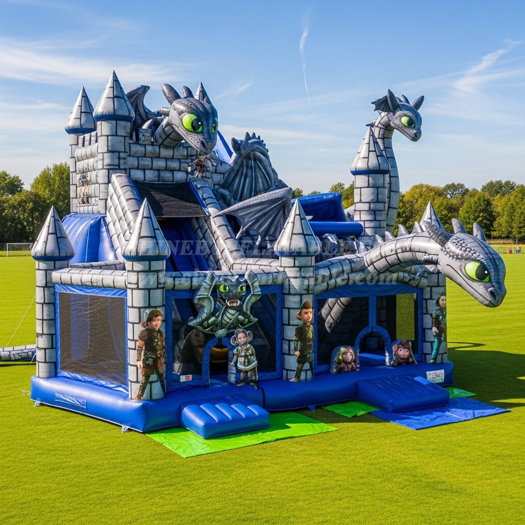 T5-2329 How to Train Your Dragon Theme Inflatable Castles