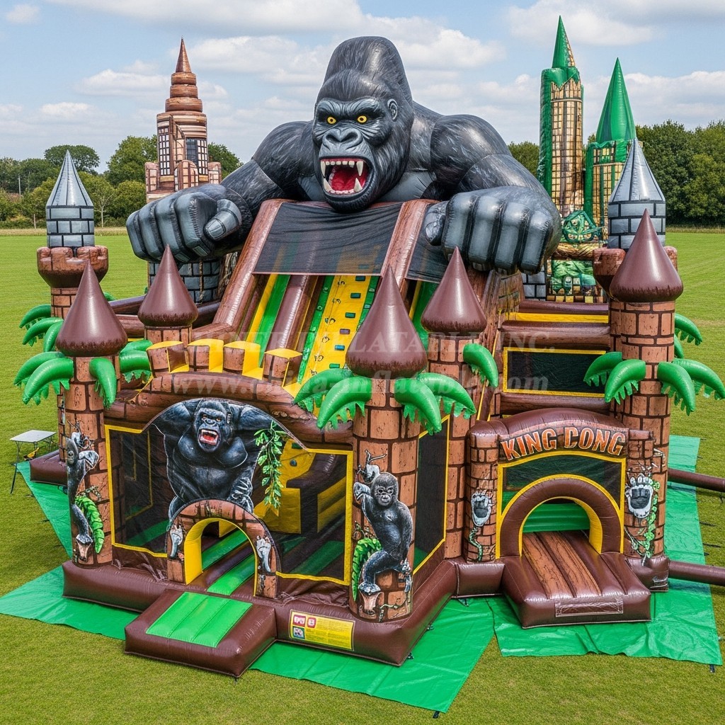 T5-2330 King Kong Theme Inflatable Castles