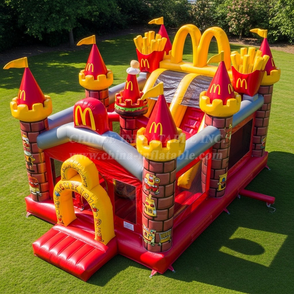 T5-2355 McDonald Theme Inflatable Castles
