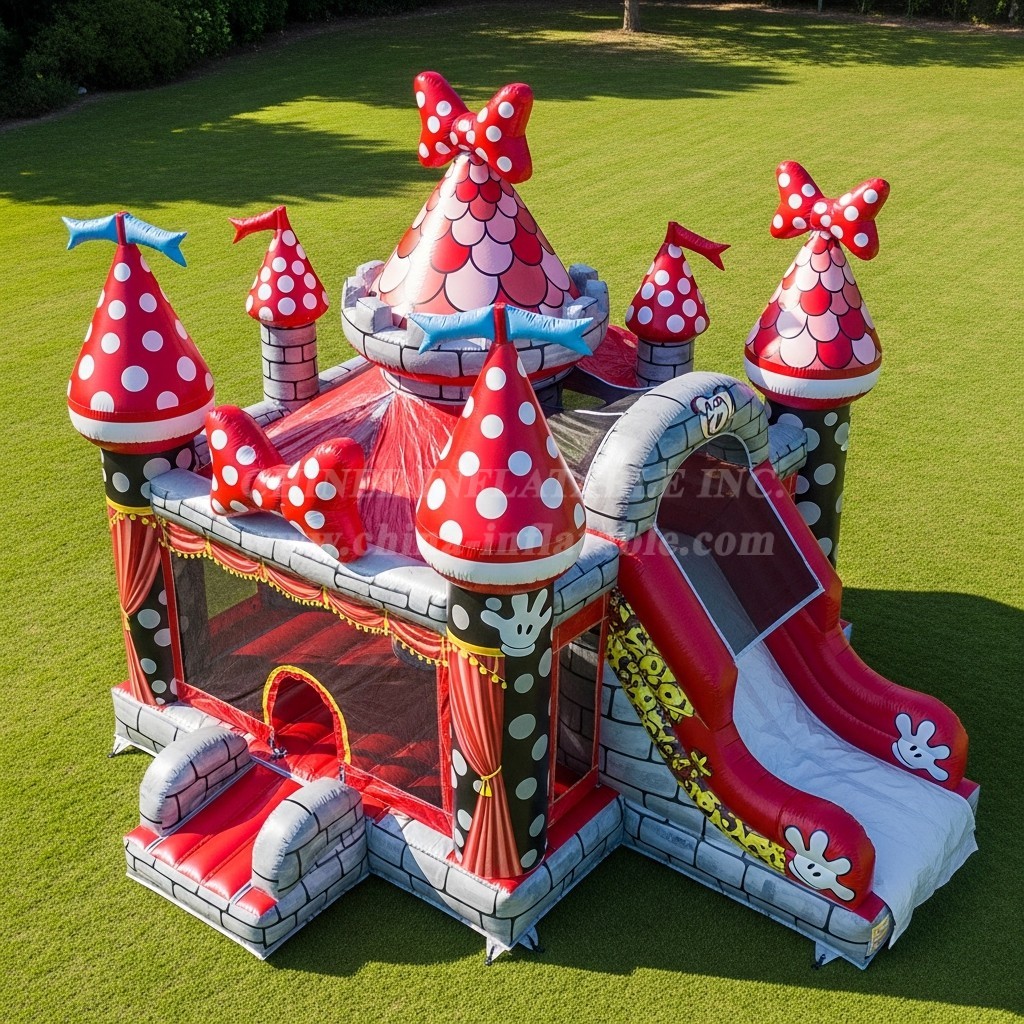 T5-2357 Mickey & Minnie Theme Inflatable Castles