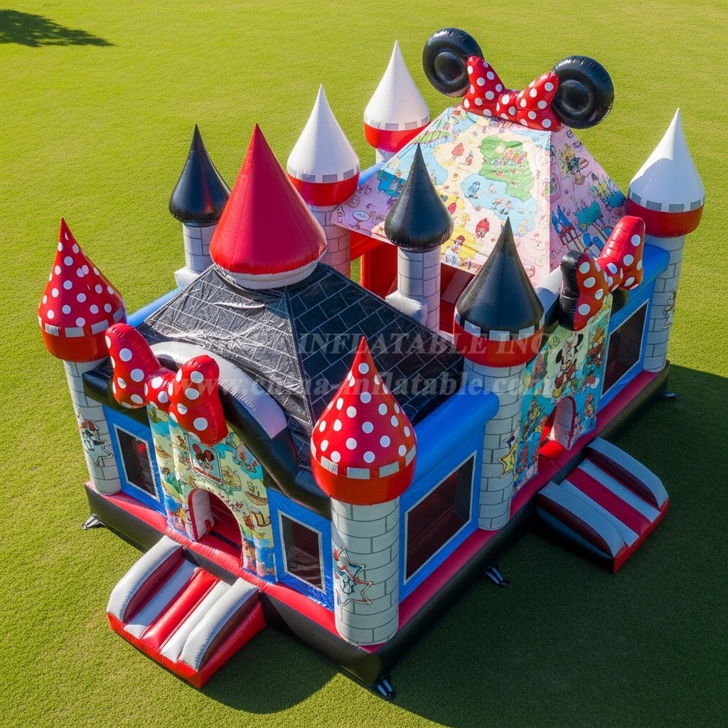T5-2358 Mickey & Minnie Theme Inflatable Castles