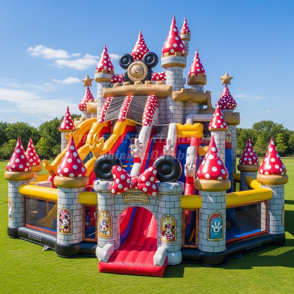 T5-2361 Mickey & Minnie Theme Inflatable Castles