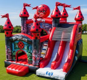 T5-2371 Miraculous Ladybug Theme Inflatable Castles