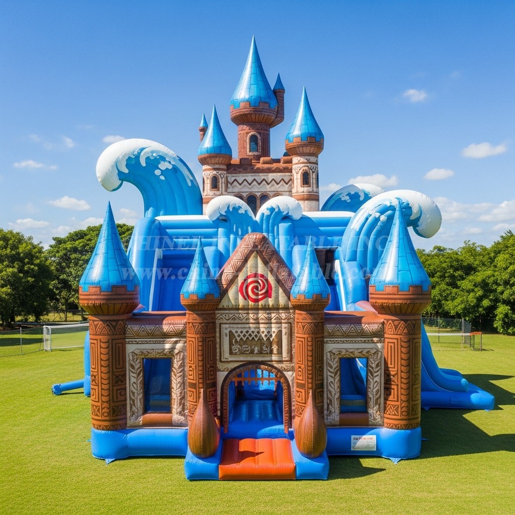 T5-2373 Moana Theme Inflatable Castles