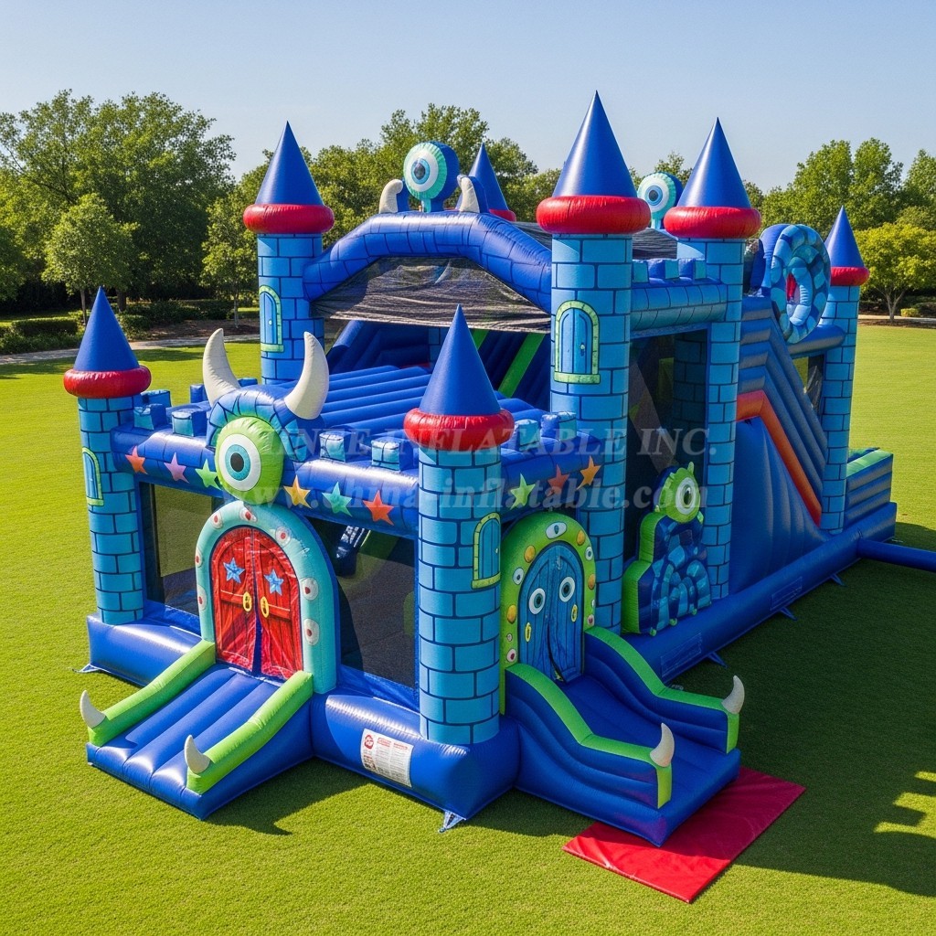 T5-2378 Monsters Inc Theme Inflatable Castles