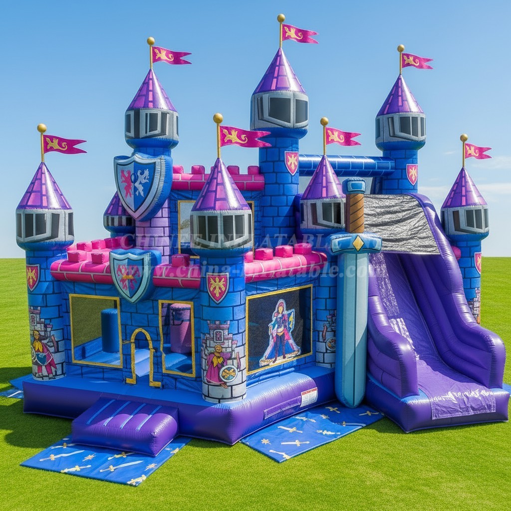 T5-2385 Nella Knight Theme Inflatable Castles