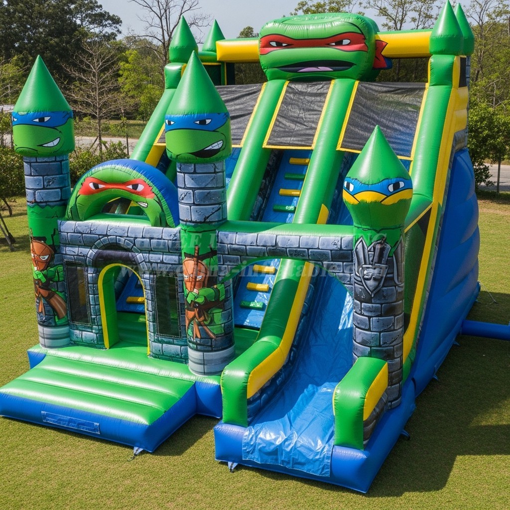 T5-2390 Ninja Turtles Theme Inflatable Castles