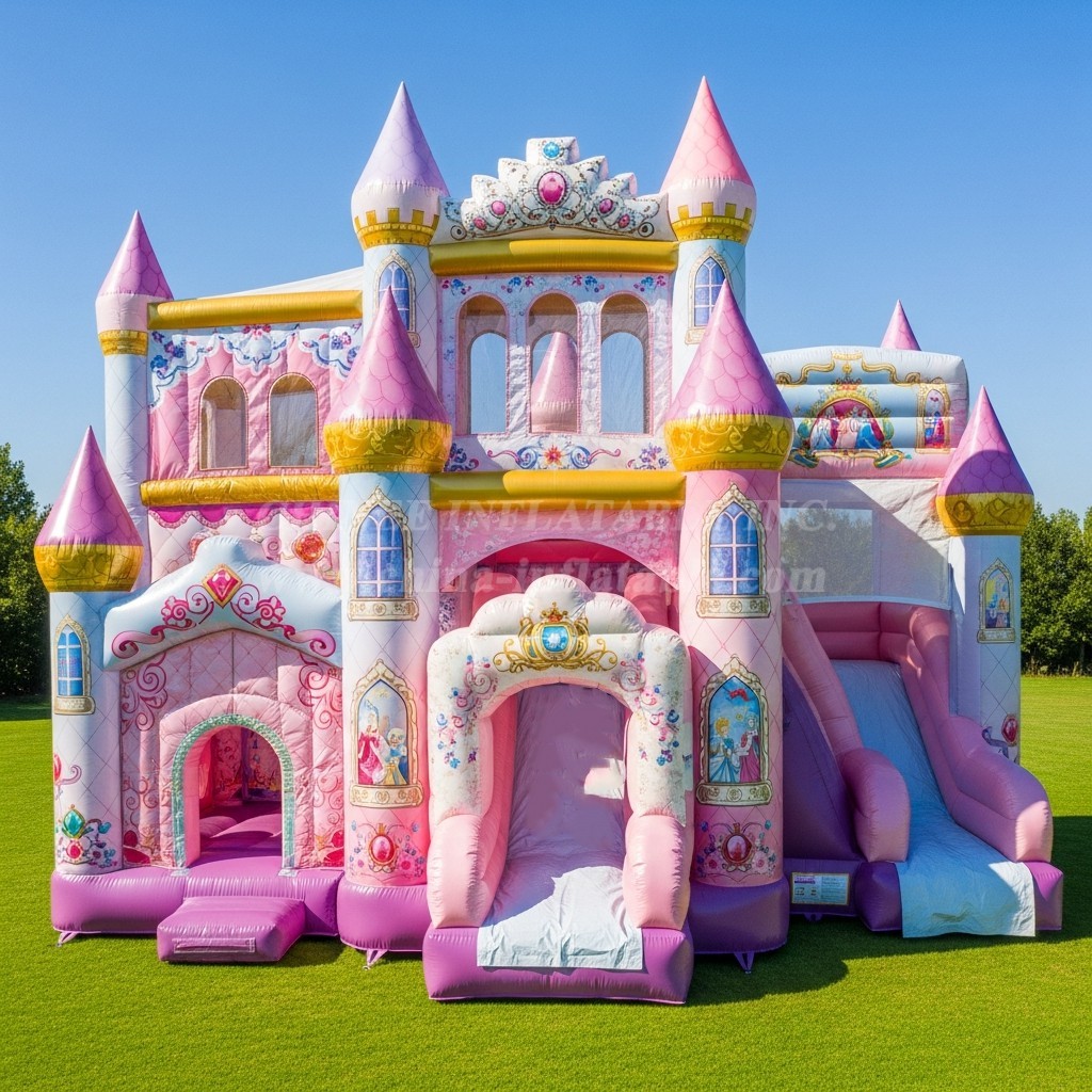 T5-2422 Princess Parties Theme Inflatable Castles