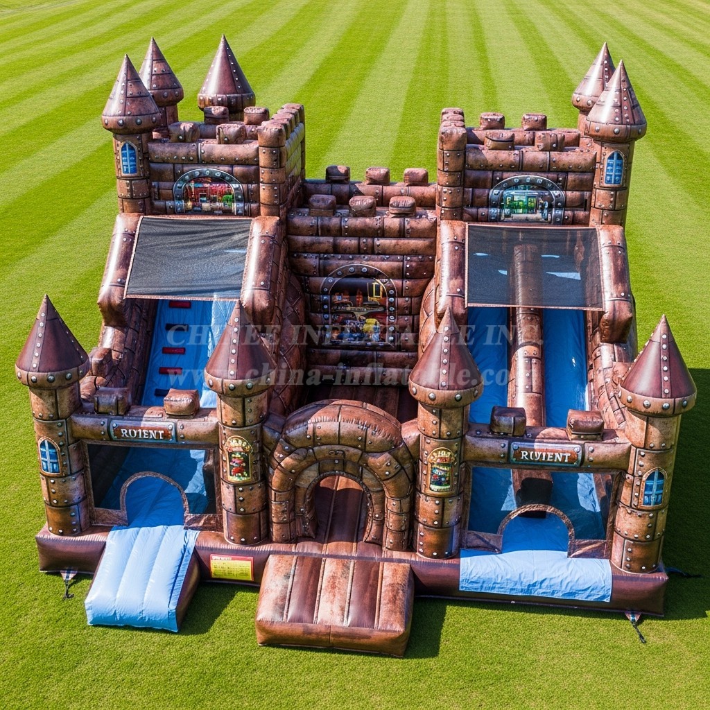 T5-2427 Rusty Rivets Theme Inflatable Castles