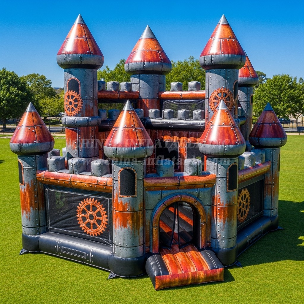 T5-2430 Rusty Rivets Theme Inflatable Castles