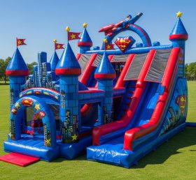 T5-2483 Superman Theme Inflatable Castles