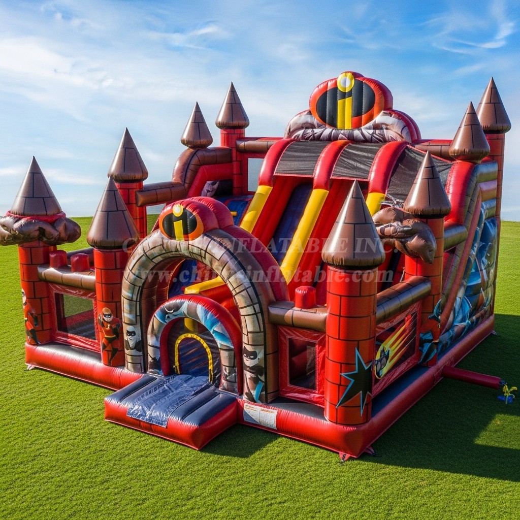 T5-2500 The Incredibles Theme Inflatable Castles