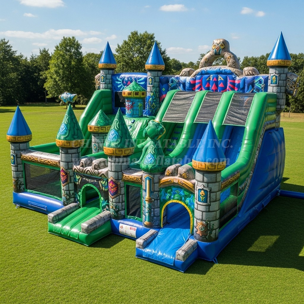T5-2505 The Legend of Zelda Theme Inflatable Castles