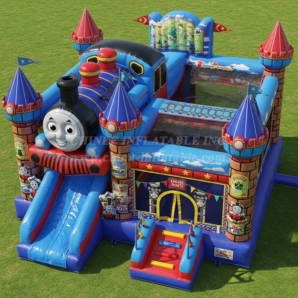 T5-2524 Thomas & Friends Theme Inflatable Castles
