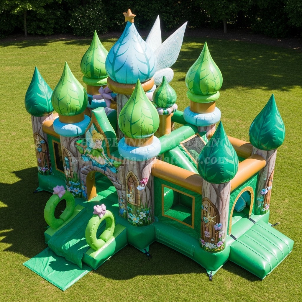 T5-2534 Tinker Bell Theme Inflatable Castles