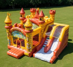 T5-2551 Winnie the Pooh Theme Inflatable Castles