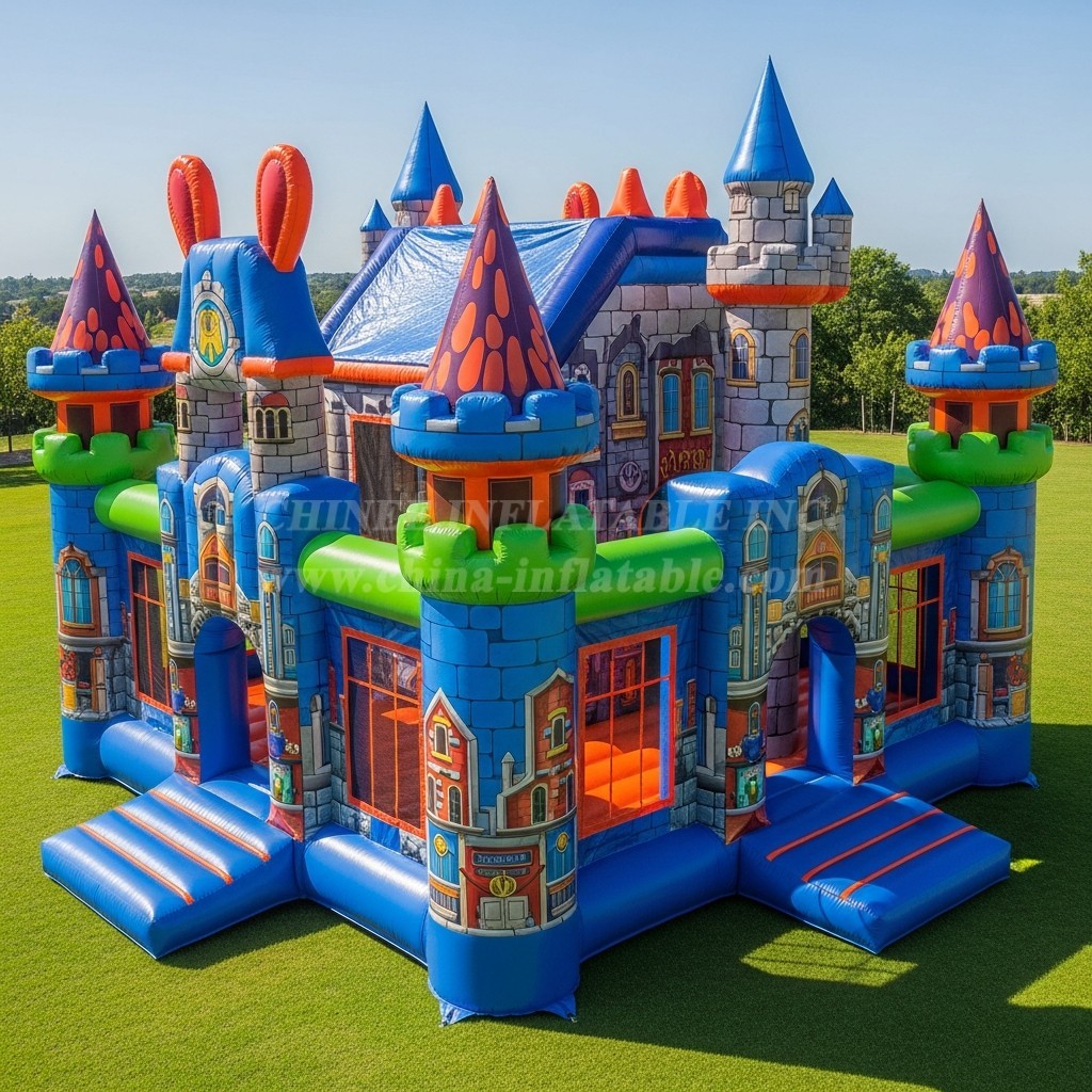 T5-2559 Zootopia Theme Inflatable Castles