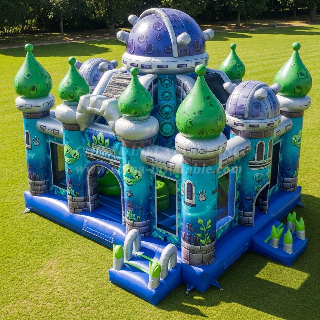 T5-2563 Alien Theme Inflatable Castles