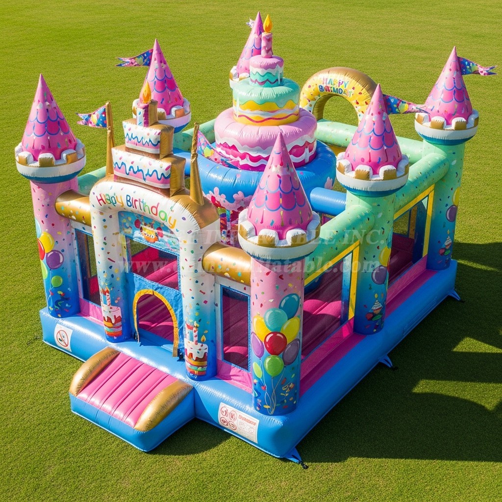 T5-2575 Birthdays Theme Inflatable Castles