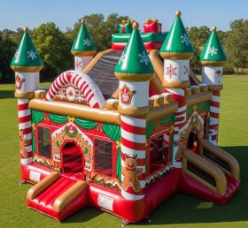 T5-2587 Christmas Theme Inflatable Castles