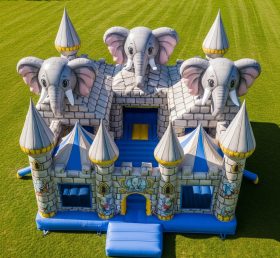 T5-2624 Elephant Theme Inflatable Castles
