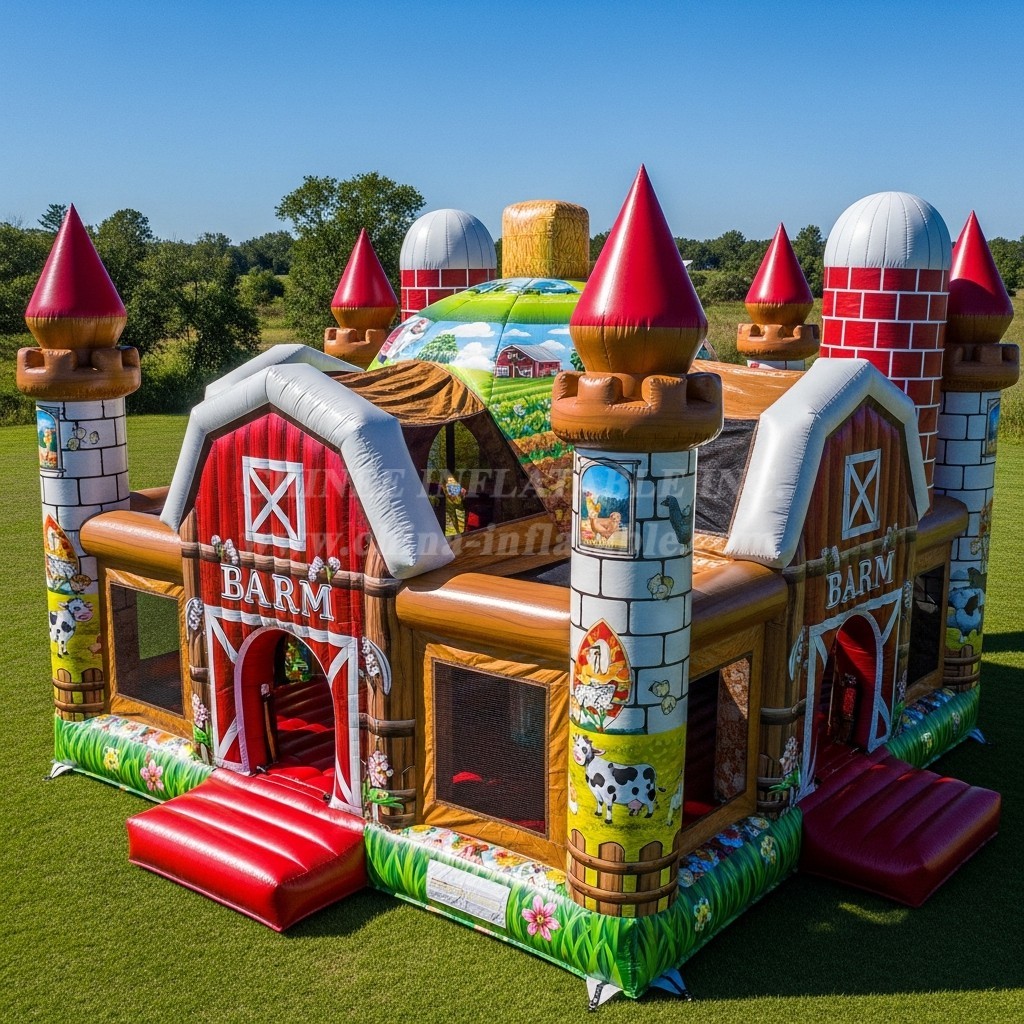 T5-2630 Farm Theme Inflatable Castles
