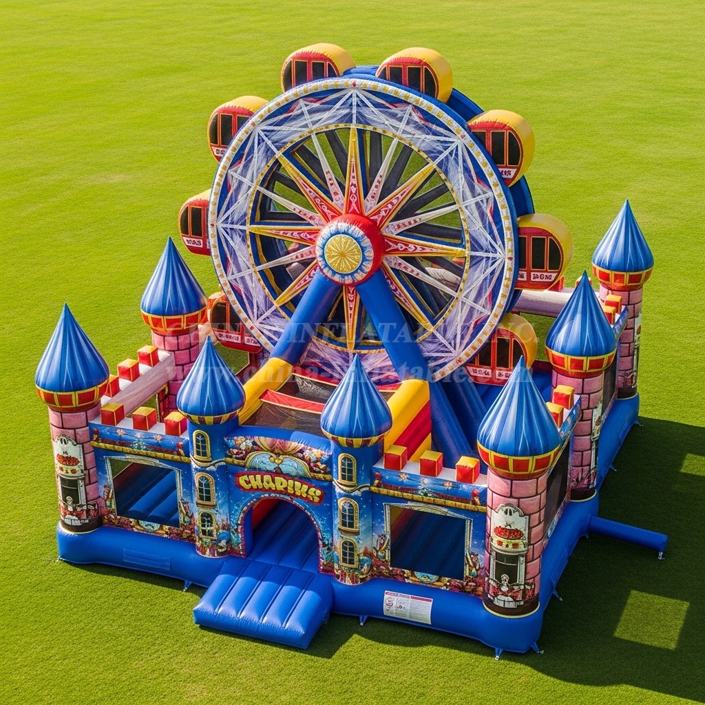 T5-2633 Ferris Wheel Theme Inflatable Castles
