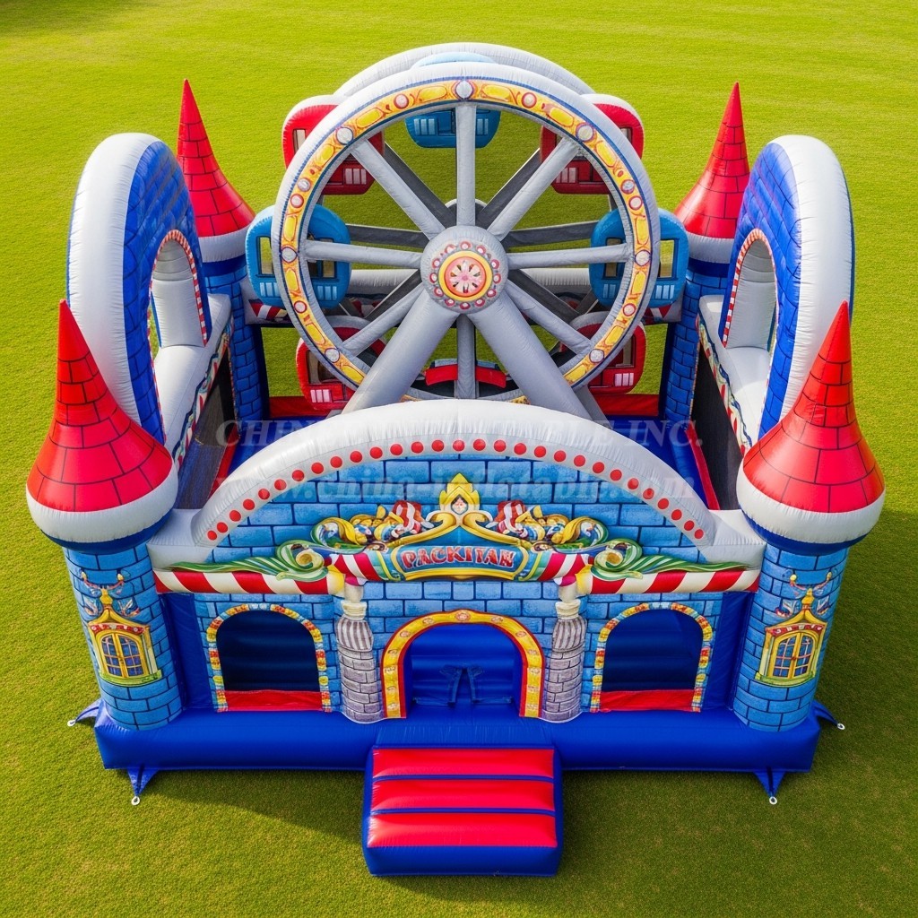 T5-2634 Ferris Wheel Theme Inflatable Castles
