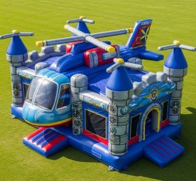 T5-2651 Helicopter Theme Inflatable Castles