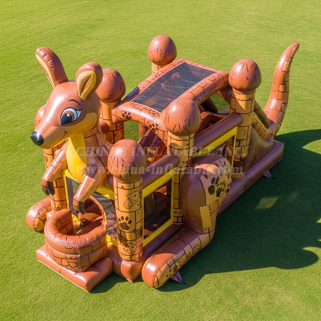 T5-2665 Kangaroo Theme Inflatable Castles