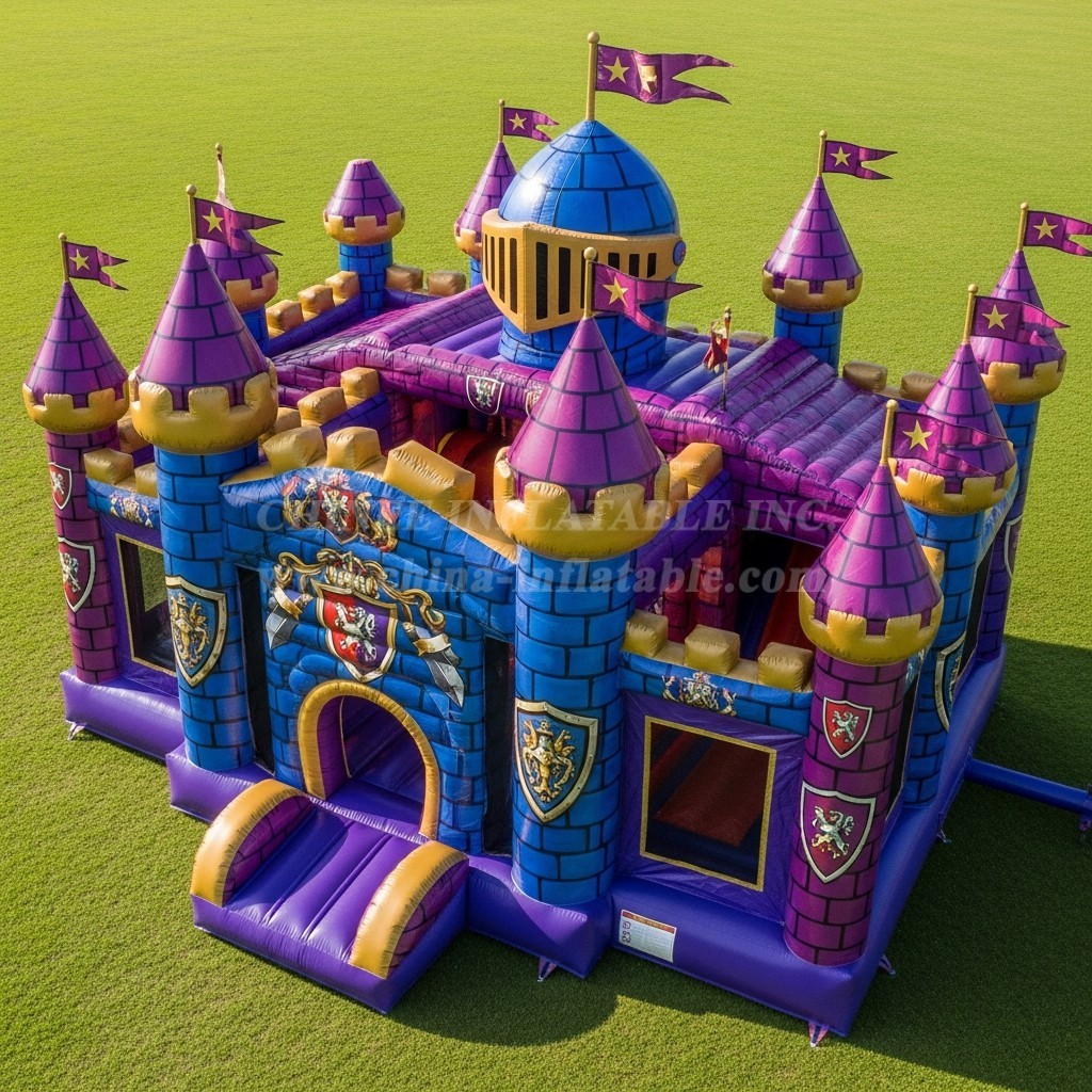 T5-2669 Knight Theme Inflatable Castles