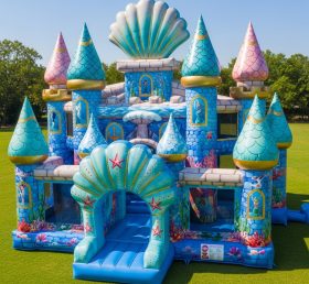 T5-2678 Mermaid Theme Inflatable Castles