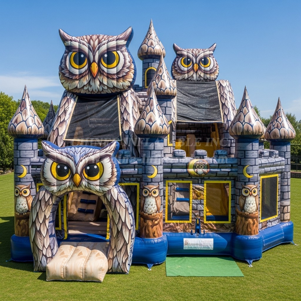 T5-2699 Owl Theme Inflatable Castles