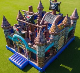 T5-2715 Pirates Theme Inflatable Castles