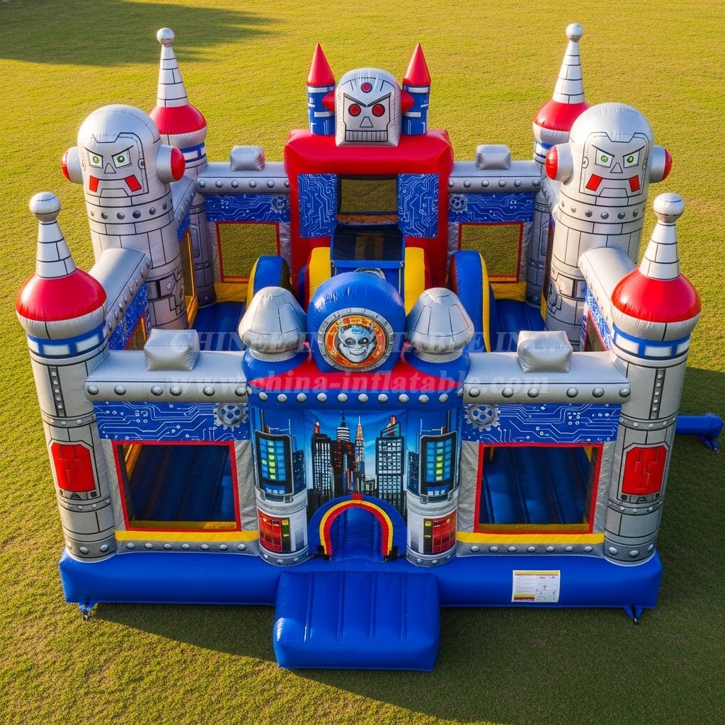 T5-2728 Robot Theme Inflatable Castles