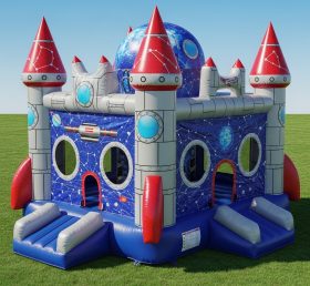 T5-2731 Rocket Theme Inflatable Castles