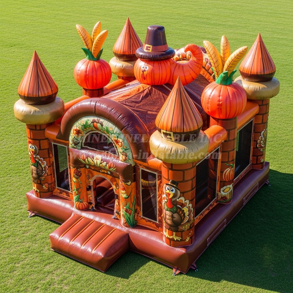 T5-2752 Thanksgiving Theme Inflatable Castles