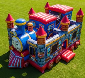 T5-2764 Train Theme Inflatable Castles