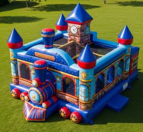 T5-2766 Train Theme Inflatable Castles