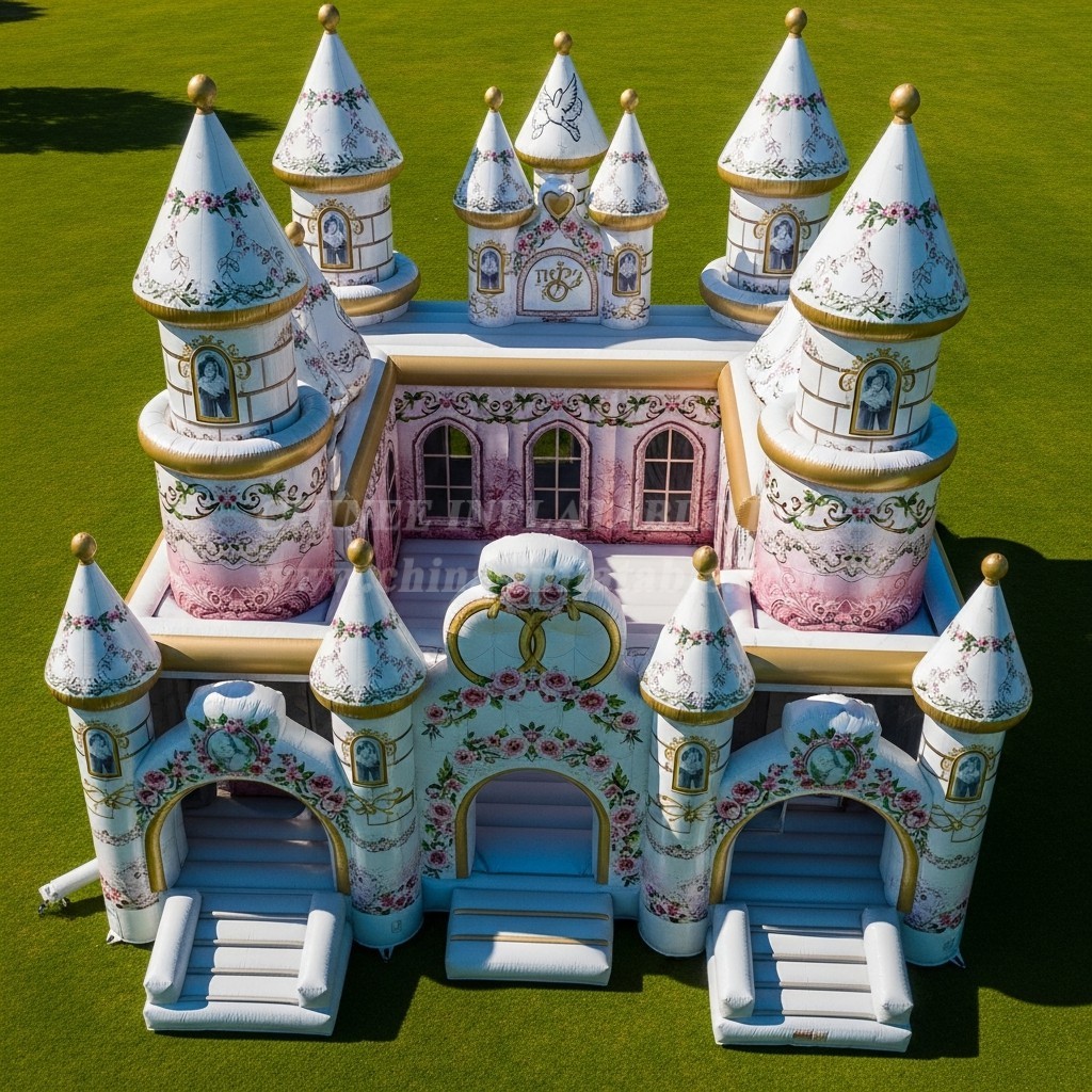 T5-2778 Weddings Theme Inflatable Castles