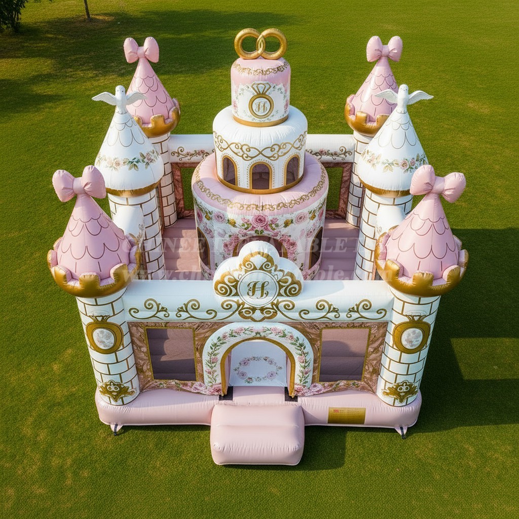 T5-2779 Weddings Theme Inflatable Castles