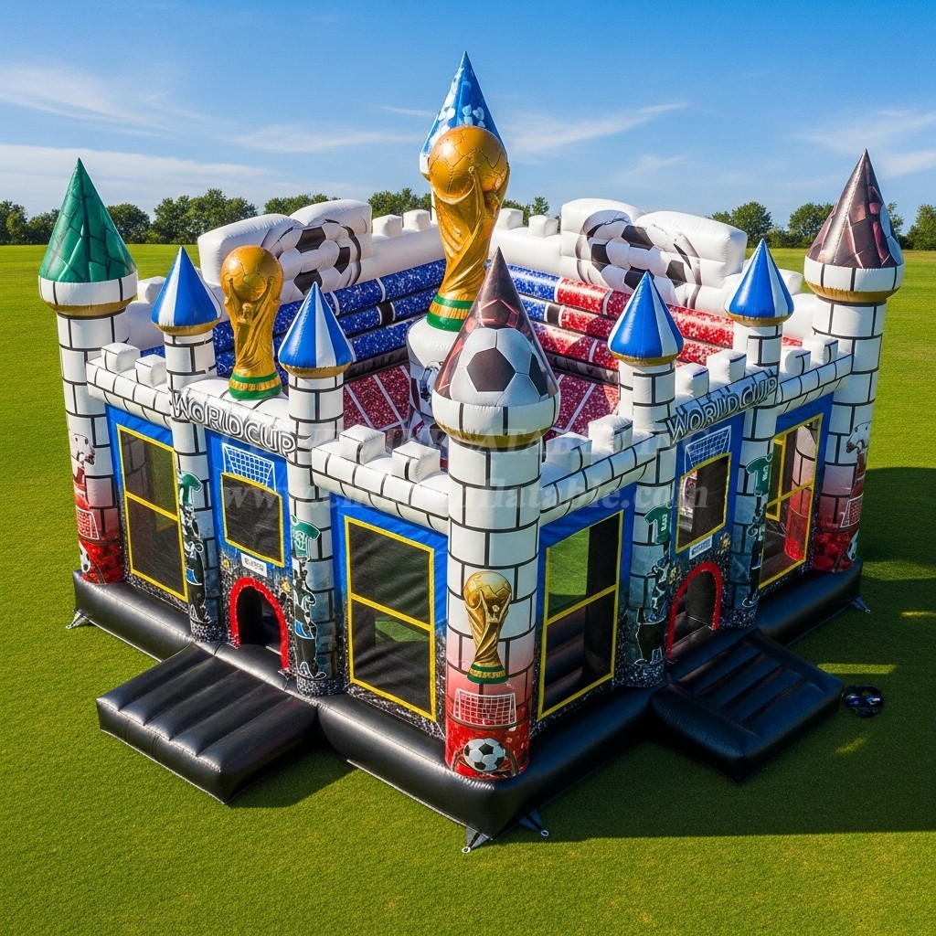 T5-2795 World Cup Theme Inflatable Castles